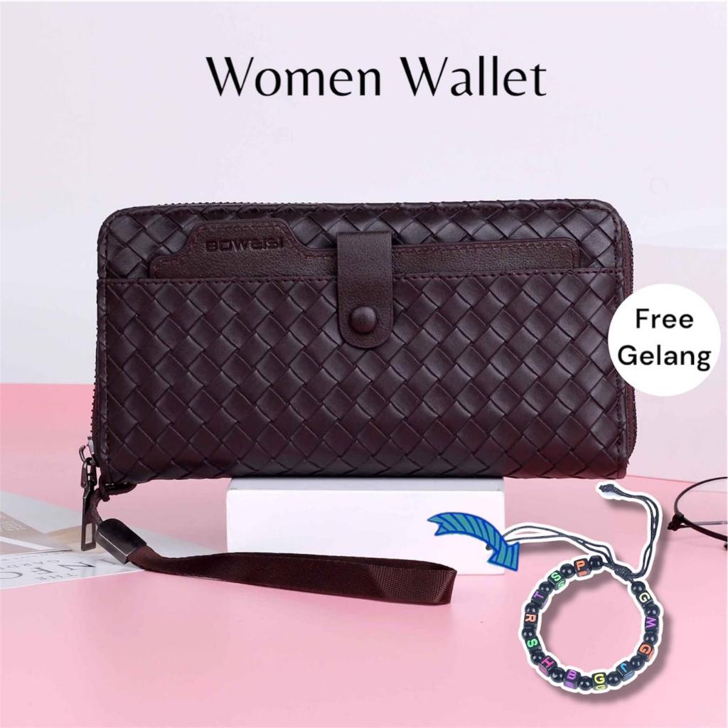 Valero | Dompet Wanita (Buy 1 Free Gelang) Panjang Dompet Wanita Kapasitas Besar Kekinian | DC372