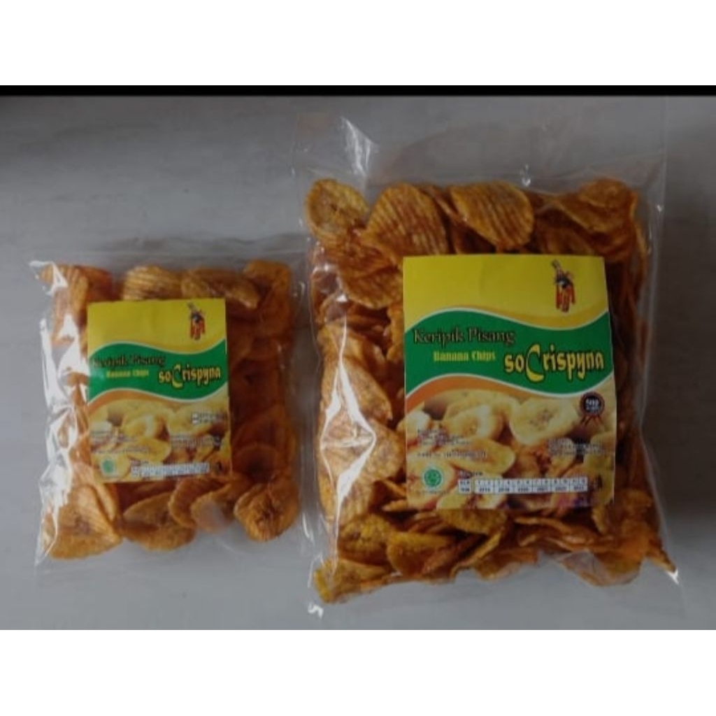 

Kripik pisang krispi khas Banyuwangi