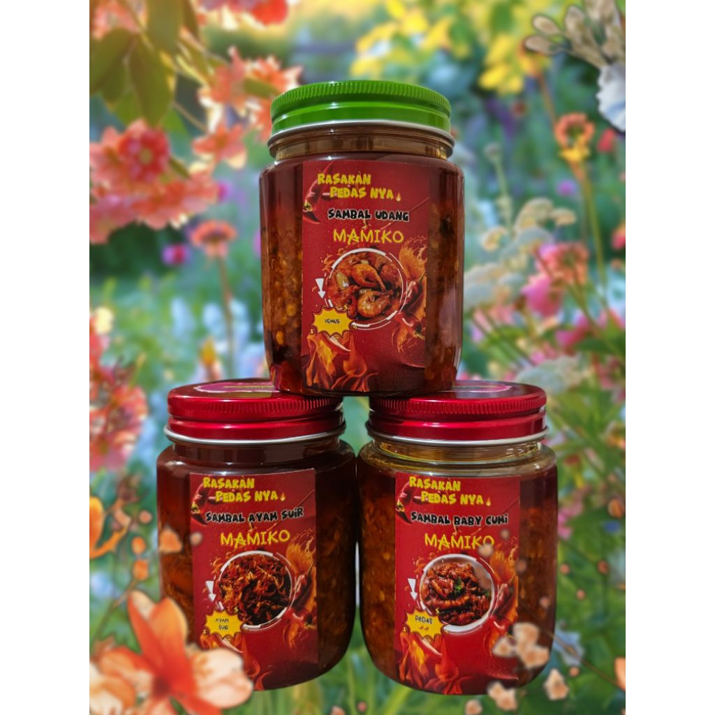 

SAMBAL CUMI, UDANG, AYAM SUIR