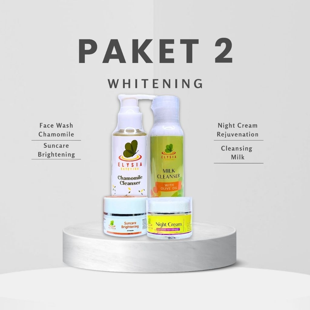 elysia skincare paket 2 whitening