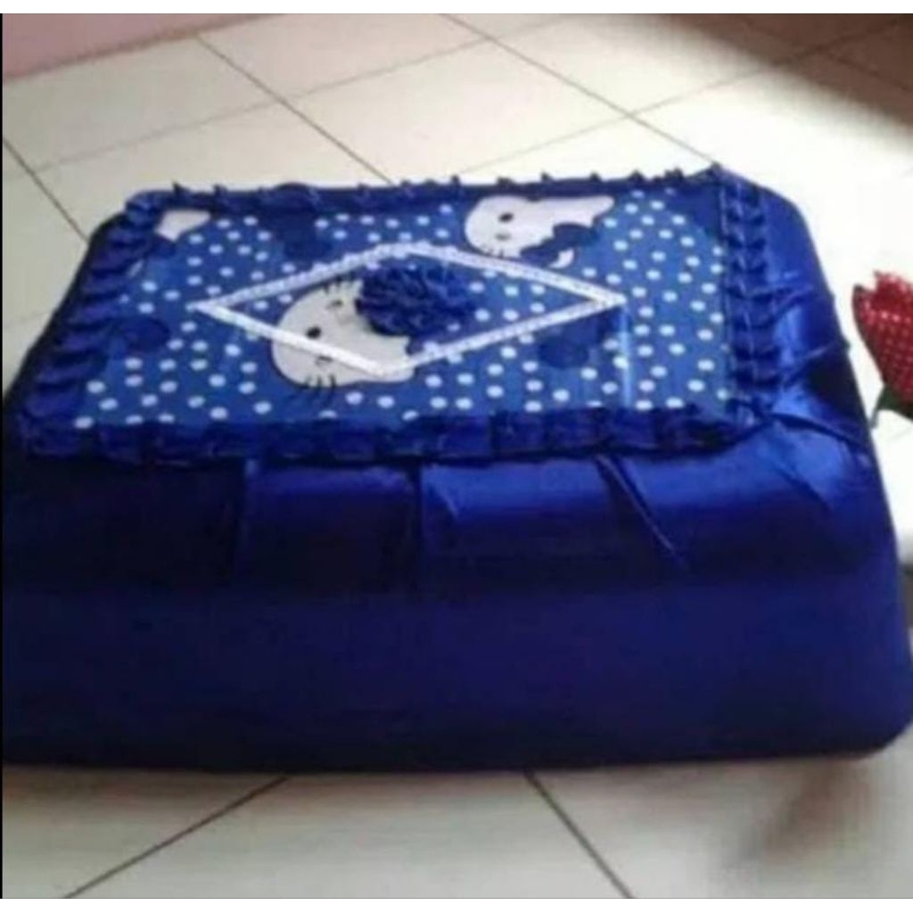 sarung tutup saji petak