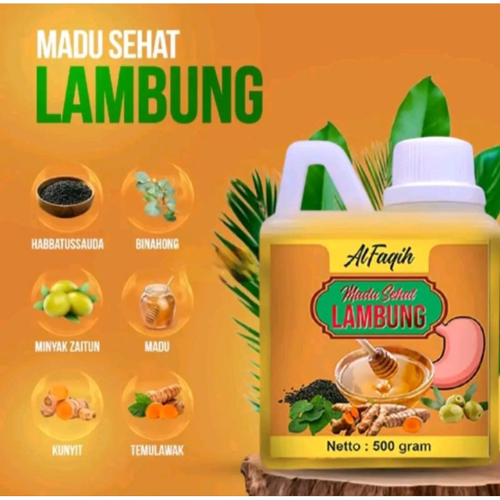 

Madu Lambung Al Faqih 500gr - Madu Sehat Lambung gerd