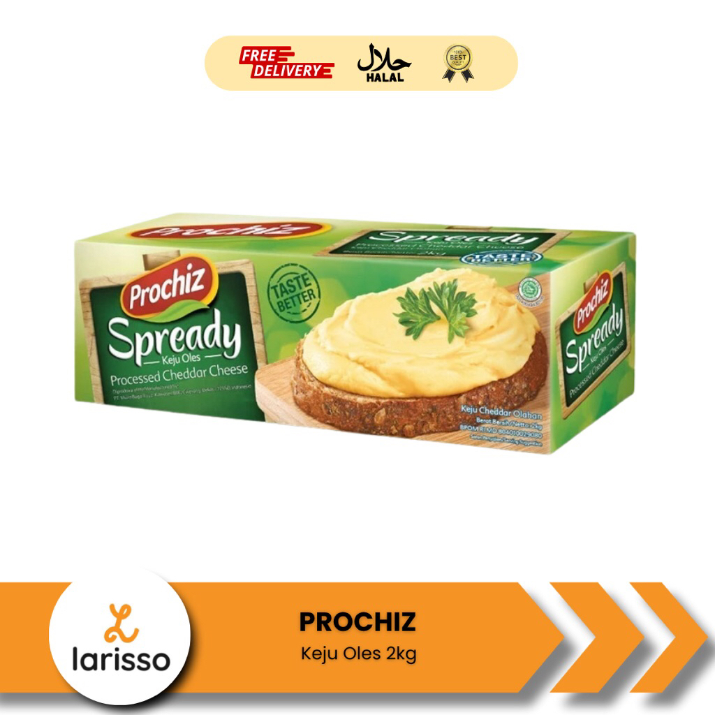 Prochiz Spready 2kg - Keju Prochiz Spready/Keju Spready/Keju Oles