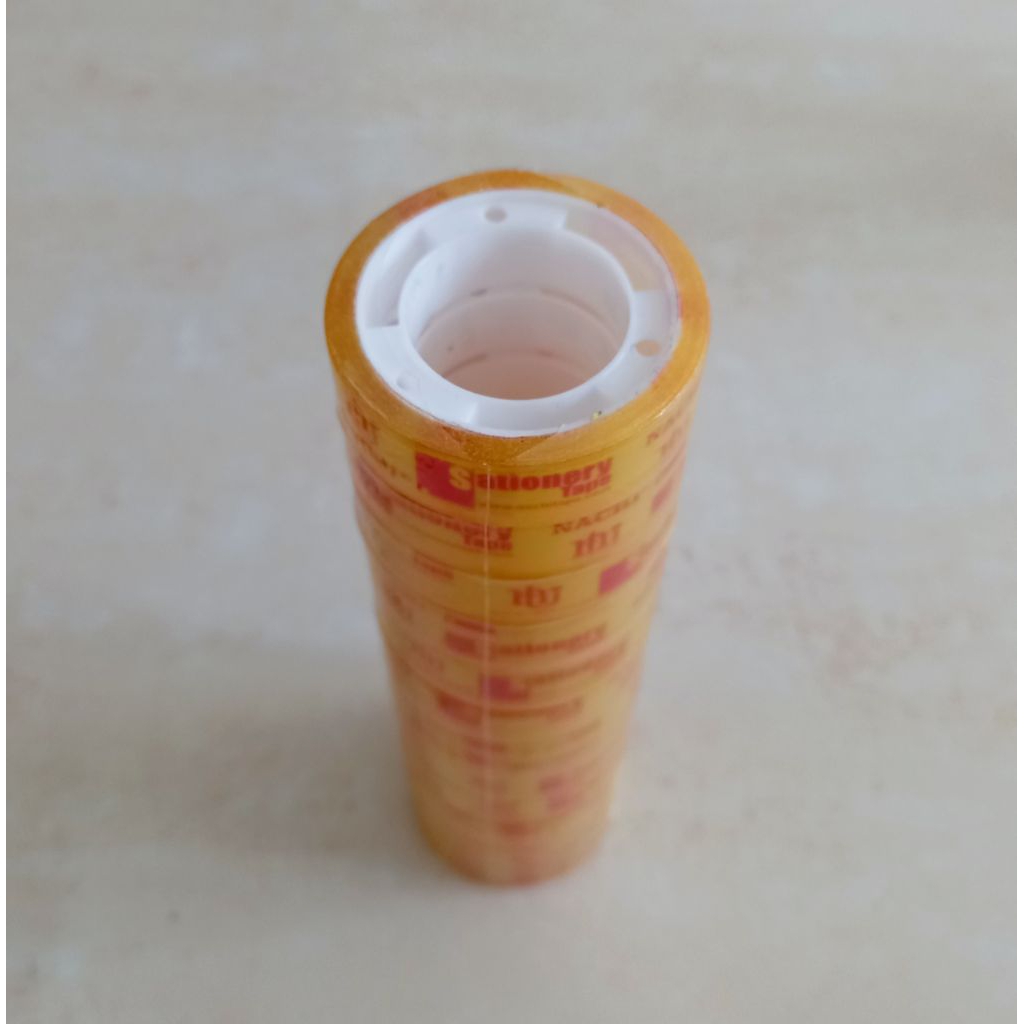

[ PACK ISI 12 MURAH ] Selotip Isolasi Kecil Nachi Tape 1/2 Inch x 10 Yard