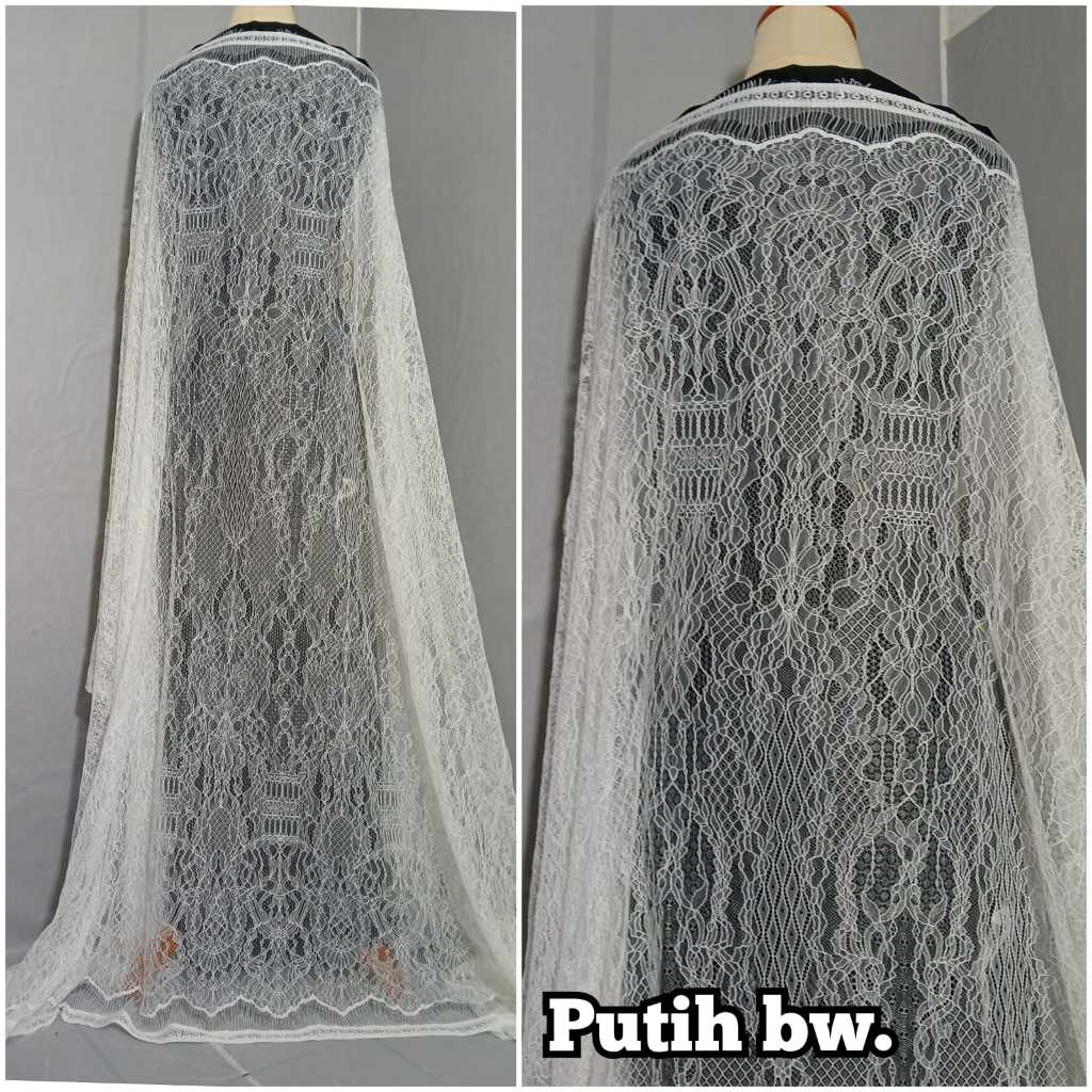 Kain brokat chantily motif quen Isi 2,5 m x 1,5 m brokat santily brokat kebaya, brokat bali, brokat 