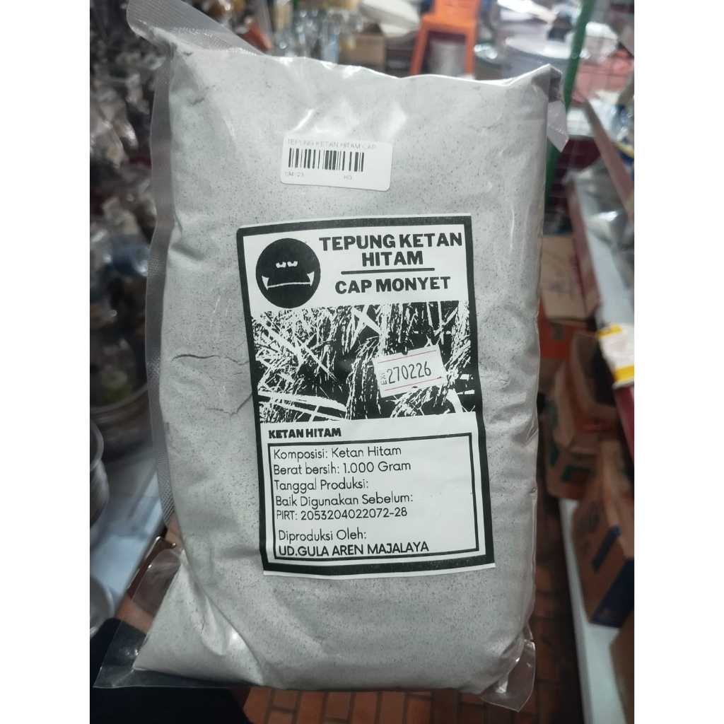 

TEPUNG KETAN HITAM CAP MANGKI 1KG/ KETAN HITAM