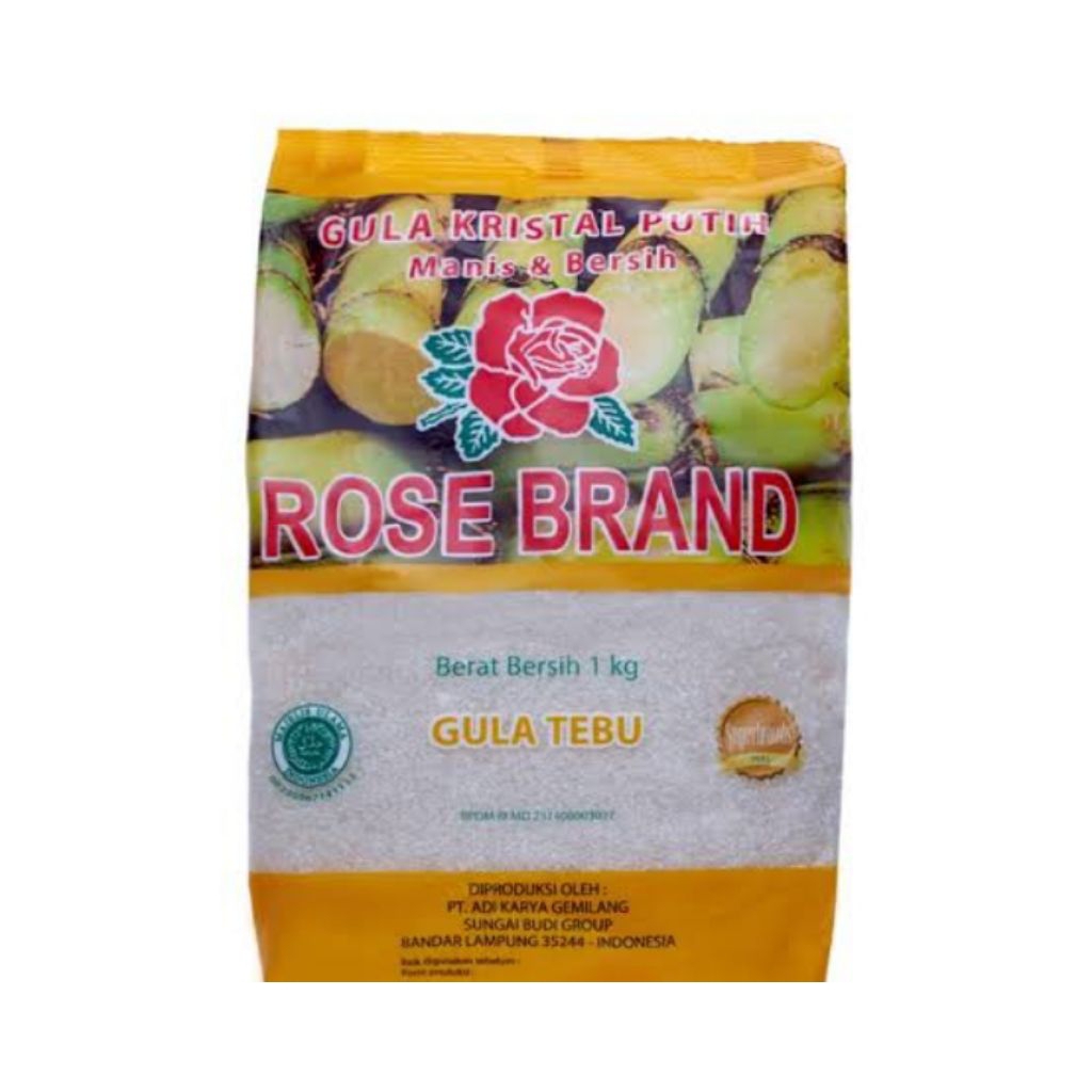 

Gula Rose Brand Gula Pasir Murni 1 kg