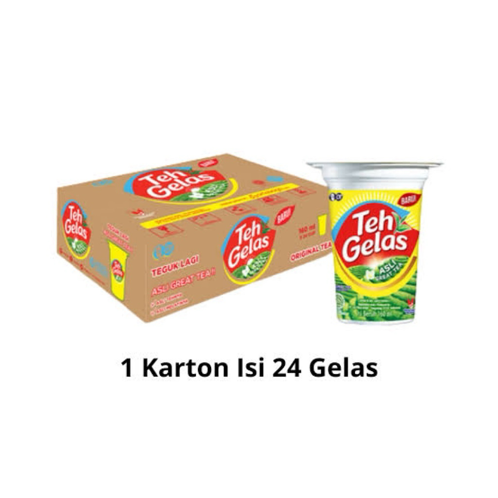 

TEH GELAS CUP ISI 24 pcs