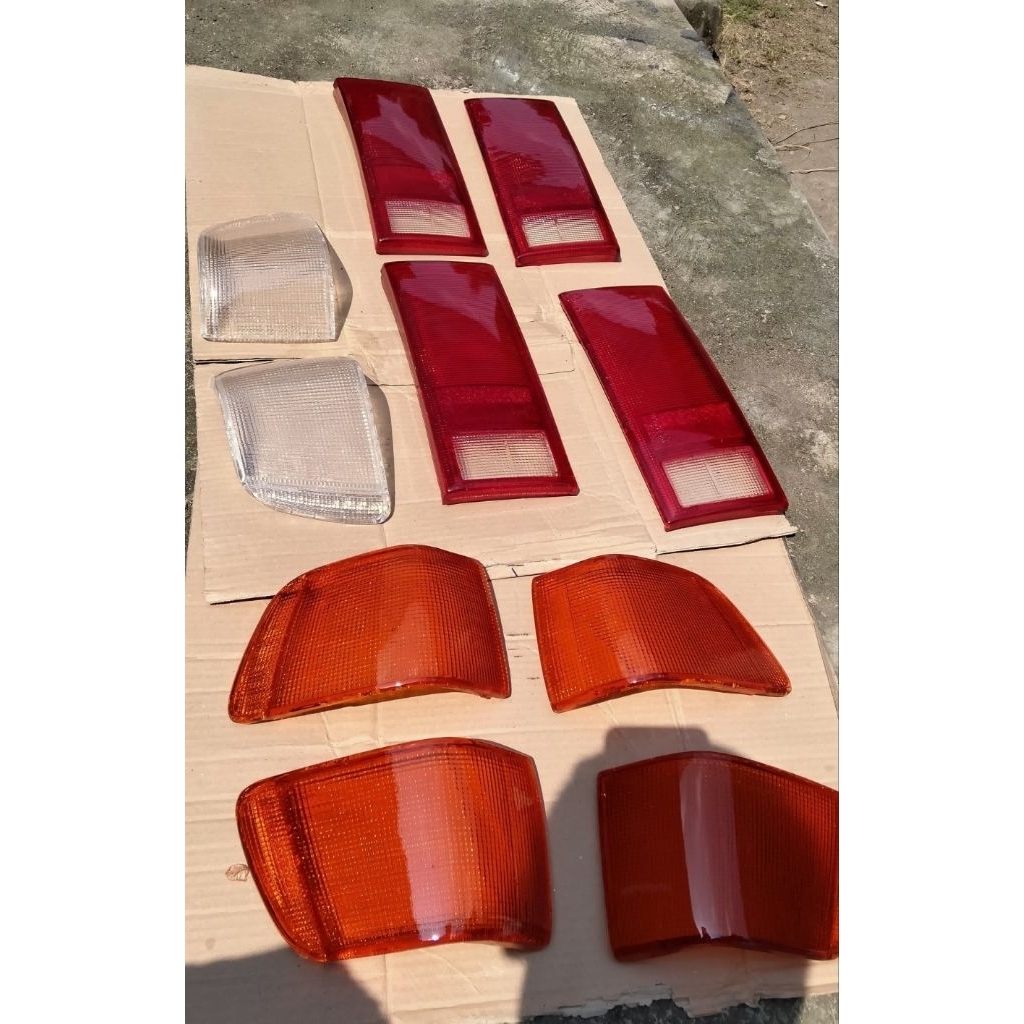 Mika mica lensa Stoplamp lampu belakang Civic Nouva Nova 88 89