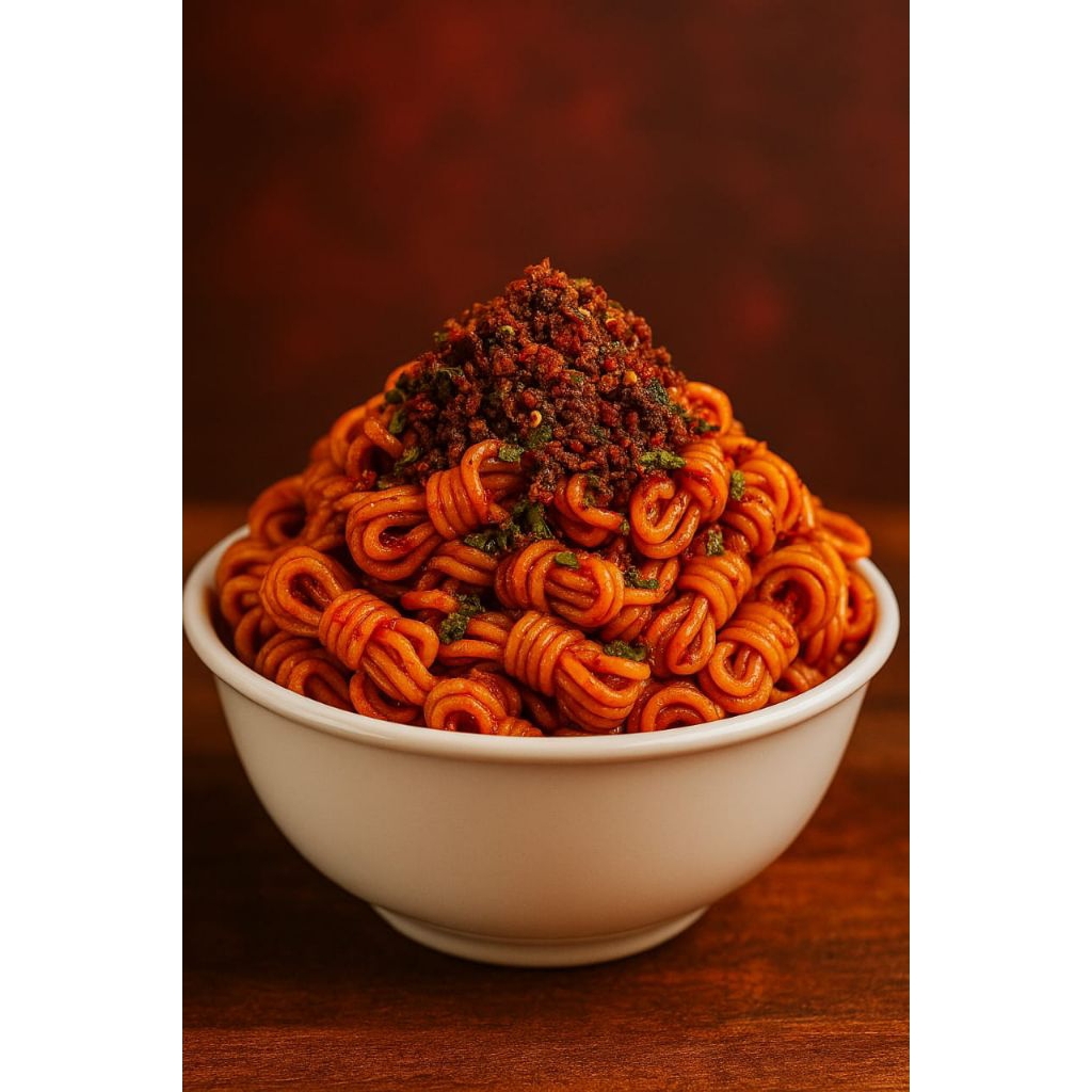 

1Kg MIE GULUNG CETAR DAUN JERUK