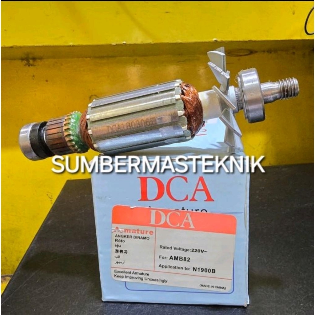 ARMATURE MESIN SERUT MAKITA N1900B ANGKER ROTOR MESIN SERUT KETAM PLANER SUGU MAKITA N 1900 B DCA
