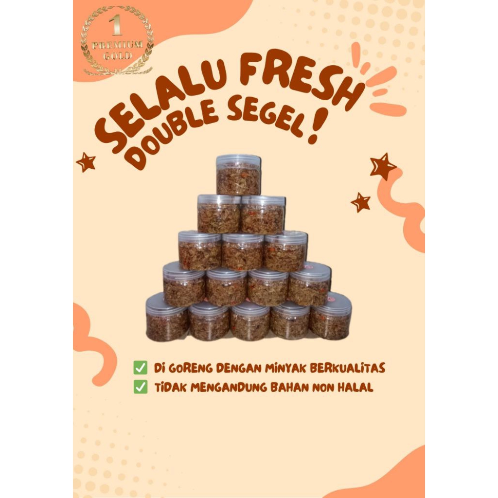 

Bawang Merah Rebon Goreng Pedas