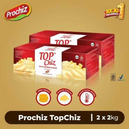 

TOP CHIZ KEJU CHEDDAR 2 Kg, PROMO BUNDLE 2
