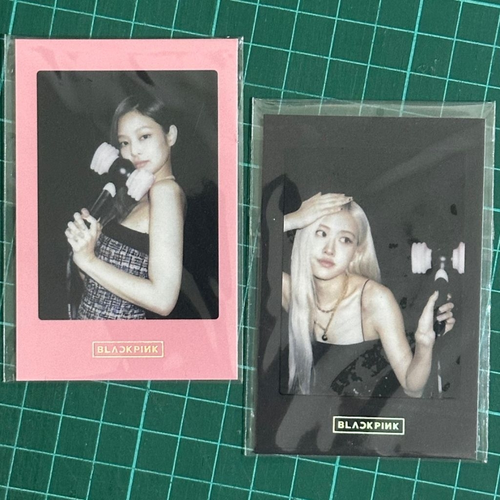 pc Official Blackpink from Lightstick Ver. 2 Renewal Edition - Jennie Rose polaroid