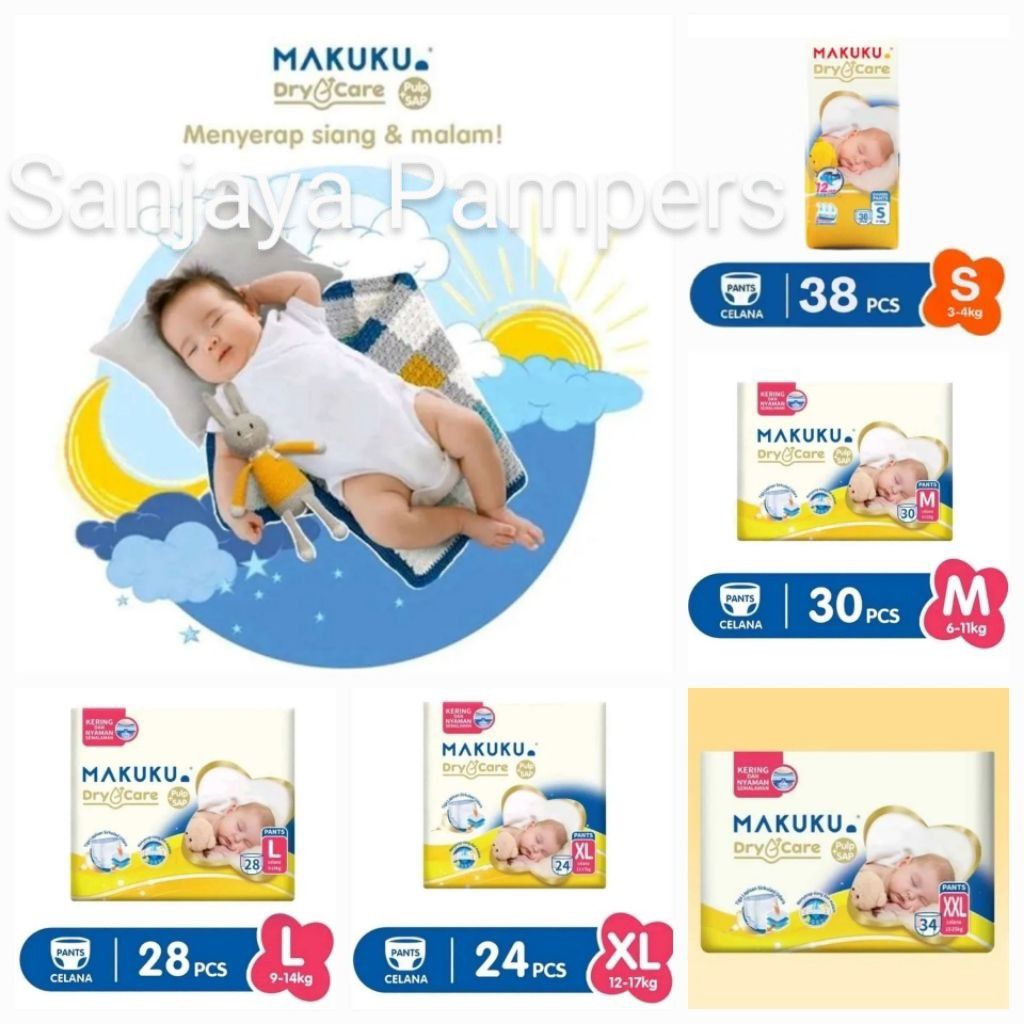 Makuku dry care XL 24+4