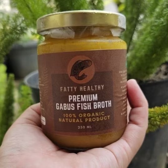 axinaboyna - kaldu ikan gabus fresh organic premium fish broth mpasi bb booster sop bakso opor non