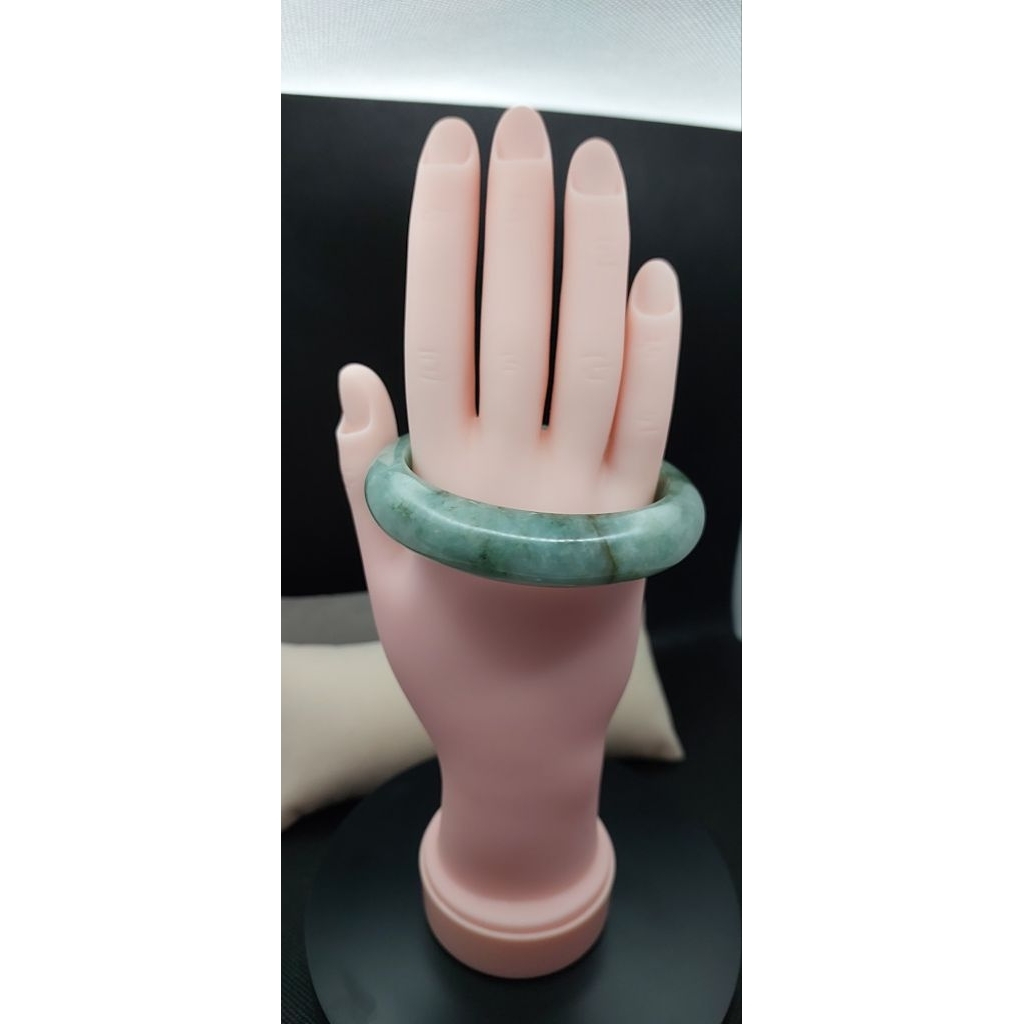 Gelang Bangle Giok Green size 58.4mm E01GL04