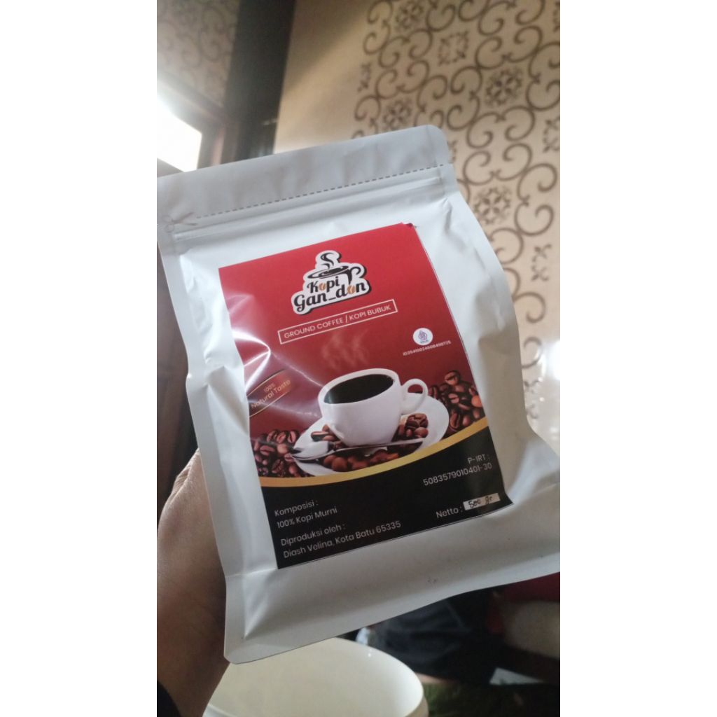 

kopi LIBERIKA WONOSALAM 1kg, 100% kopi bubuk murni.
