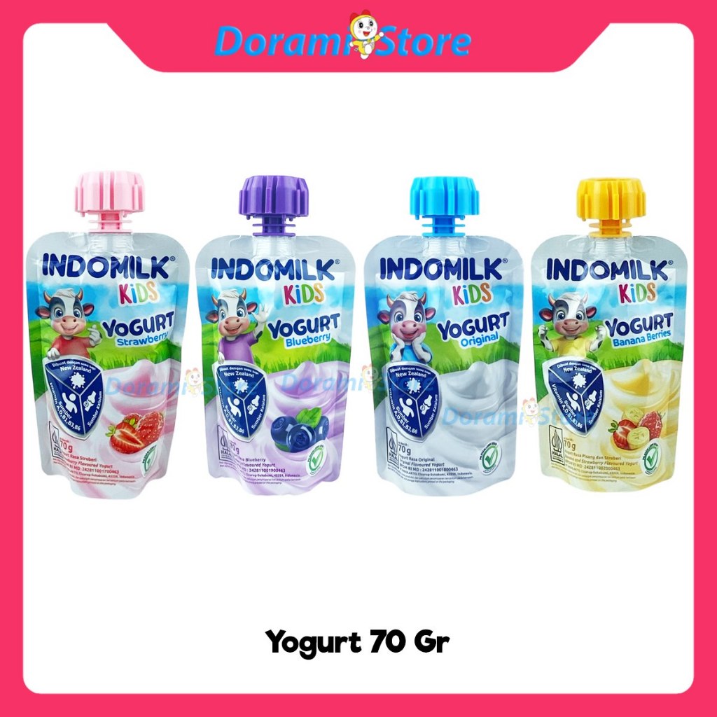 

Indomilk Kids Yogurt 70gr / Yogurt Praktis