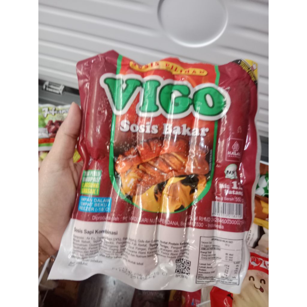 

vigo sosis bakar ori sapi isi 12 pcs