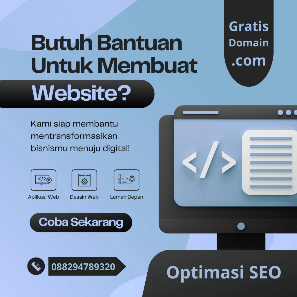 Jasa Pembuatan Website Responsive Free Revisi | Jasa Website UMKM | Website Modern Optimal SEO
