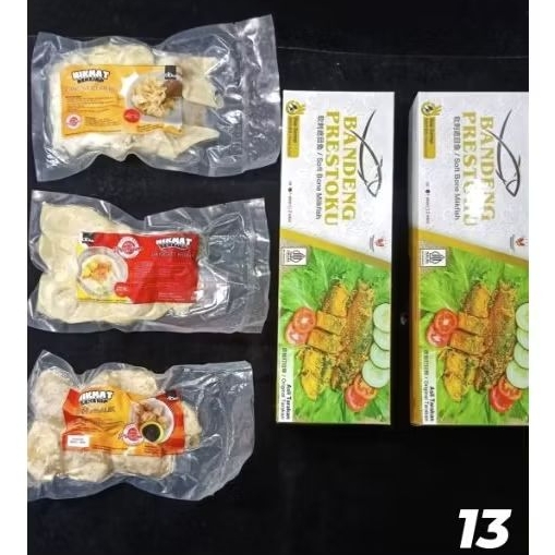 

Paket Hemat Dbaloy No.13 |,tahu walik 1,pangit goreng 1,pangsit kuah 1,bandeng presto 2