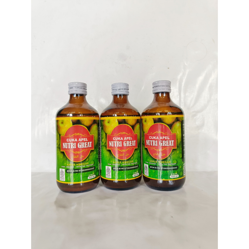 

Cuka Apel Nutrigreat – Sehat Alami dari Fermentasi Apel Berkualitas
