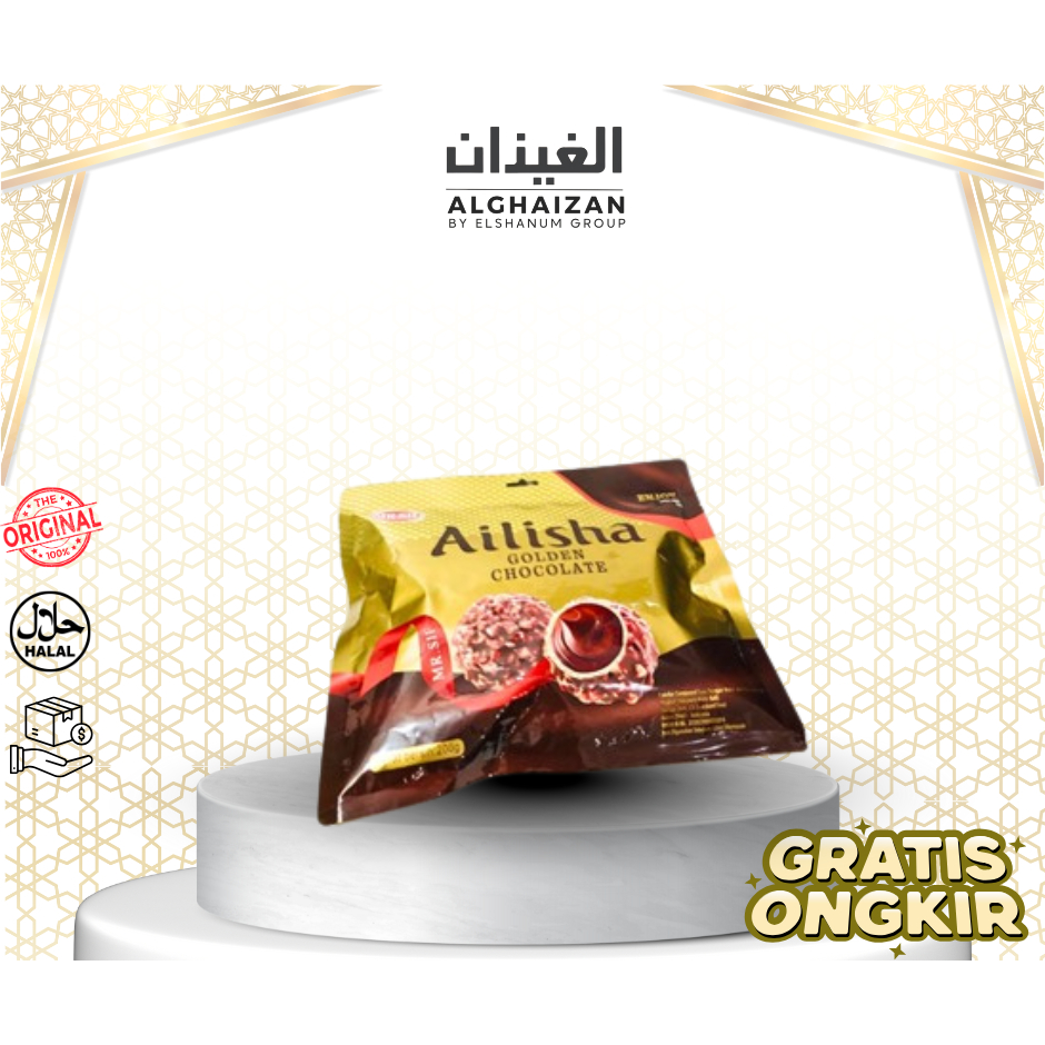 

Ailisha Golden Chocolate / Peanut Chocolate Wafer Ball / Cookies Ailisha Golden Chocolate 200g