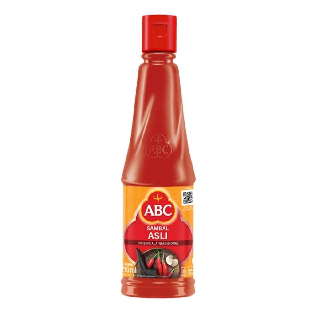 

ABC Sambal Asli Botol 270 ml exp 06/2026