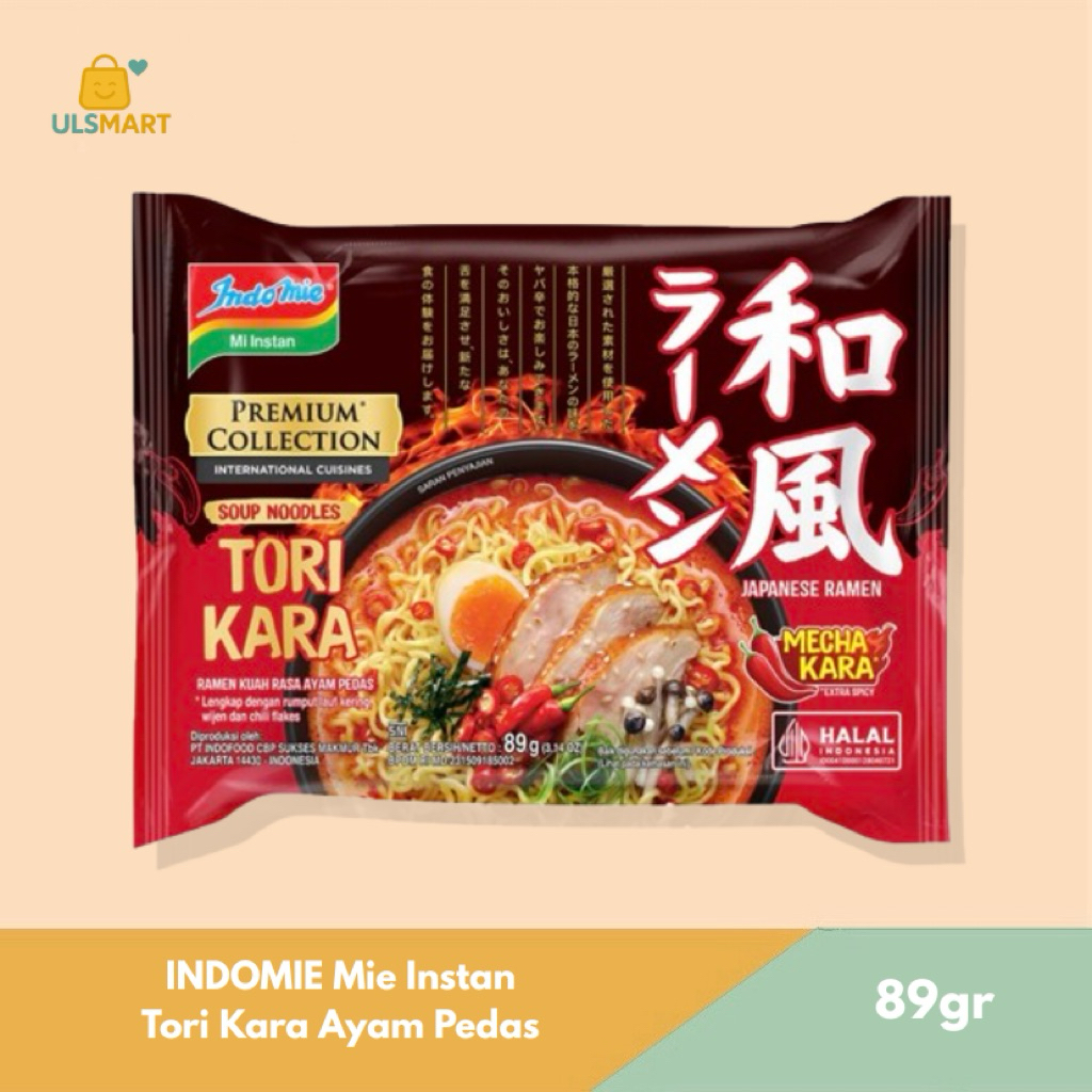 

INDOMIE Premium Collection Mie Instan Tori Kara Ayam Pedas