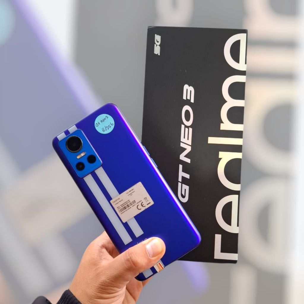 realme gt neo3 5G 8/256 second fullset nominus