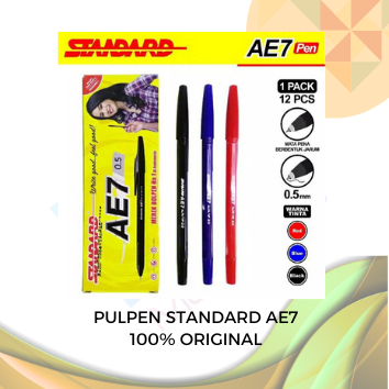 

PULPEN STANDARD AE7 100% ORIGINAL (1 PAK / 12 PCS)
