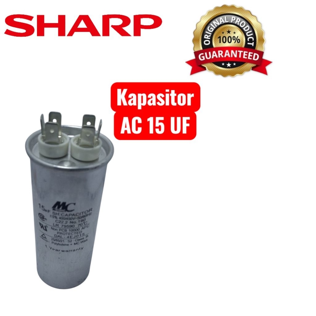Kapasitor capasitor AC Sharp 1/2 PK original mc