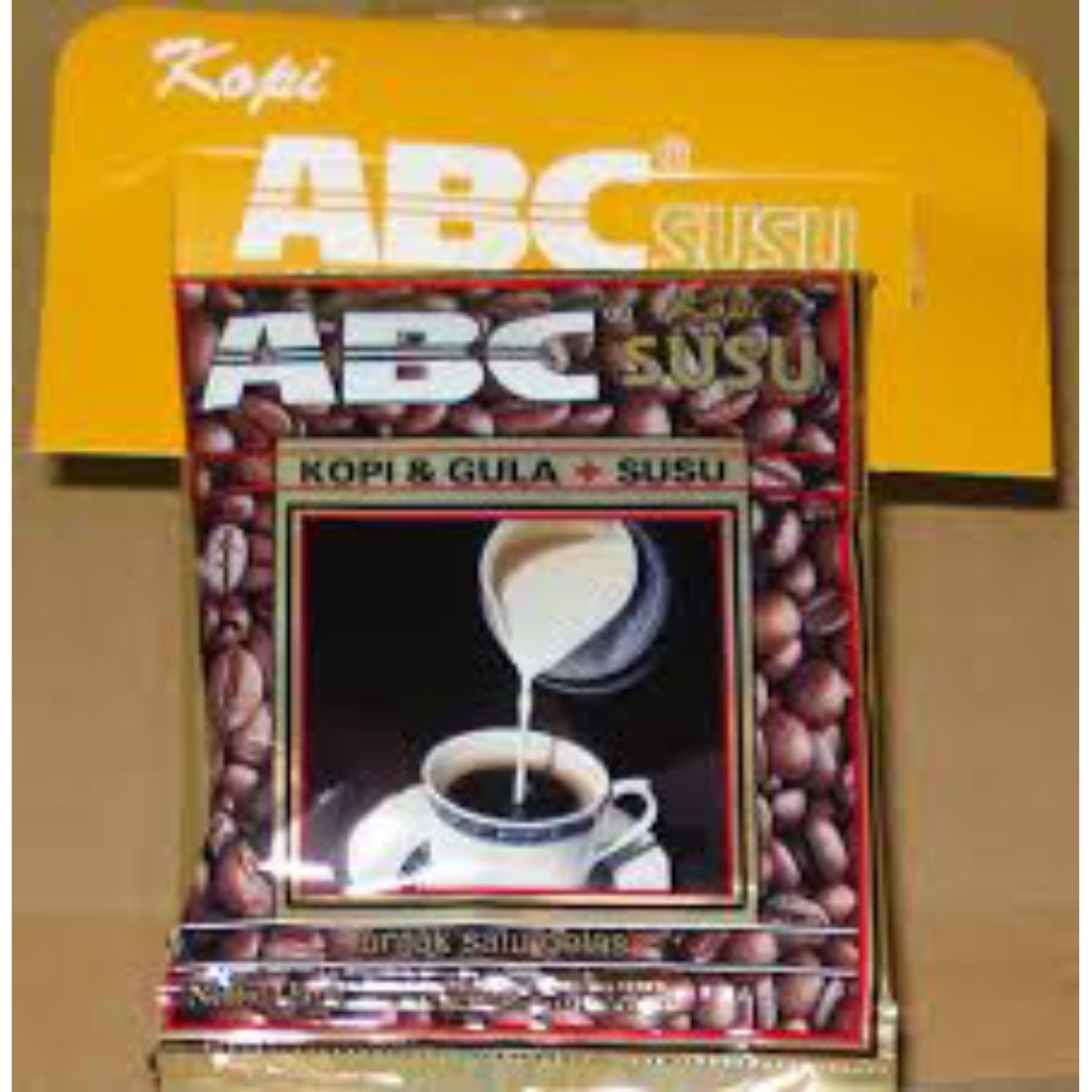 

Bungkus kopi ABC susu/100 pcs