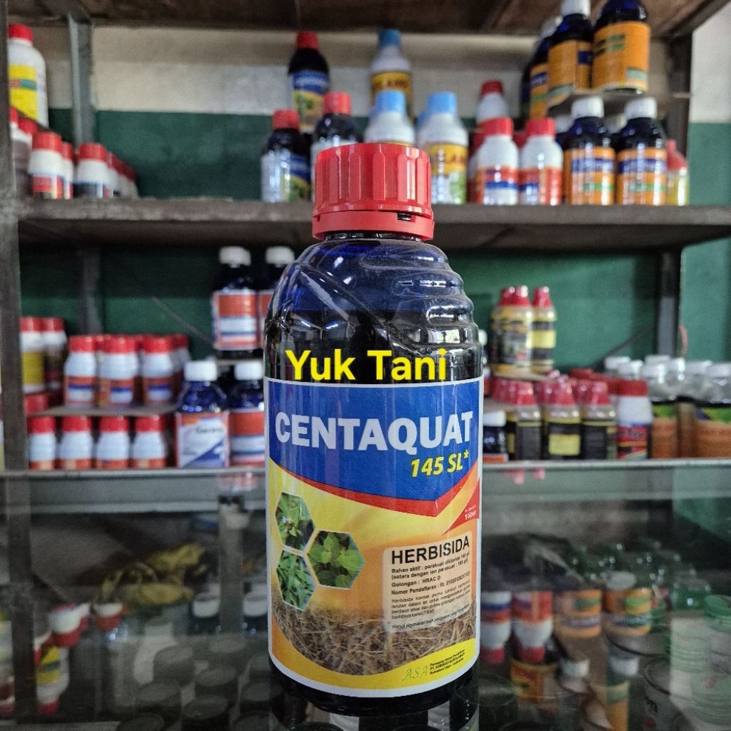 Herbisida Kontak Centaquat 145SL, Kemasam 1L