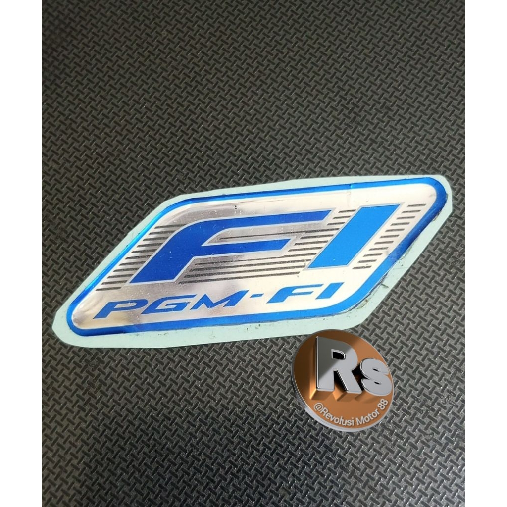 Emblem Logo F1 Honda Injeksi, Beat F1, Supra, Vario, Beat, Scoopy, Revo FI