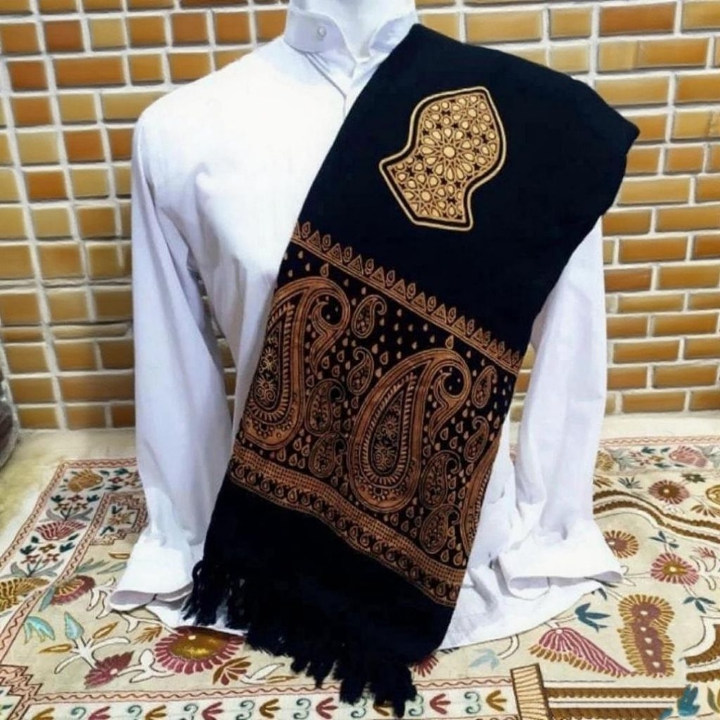 Sorban rida solo ar rida rayon santung lembut logo trompa terlaris 2023 Sorban Kashmiri Sorban Terom