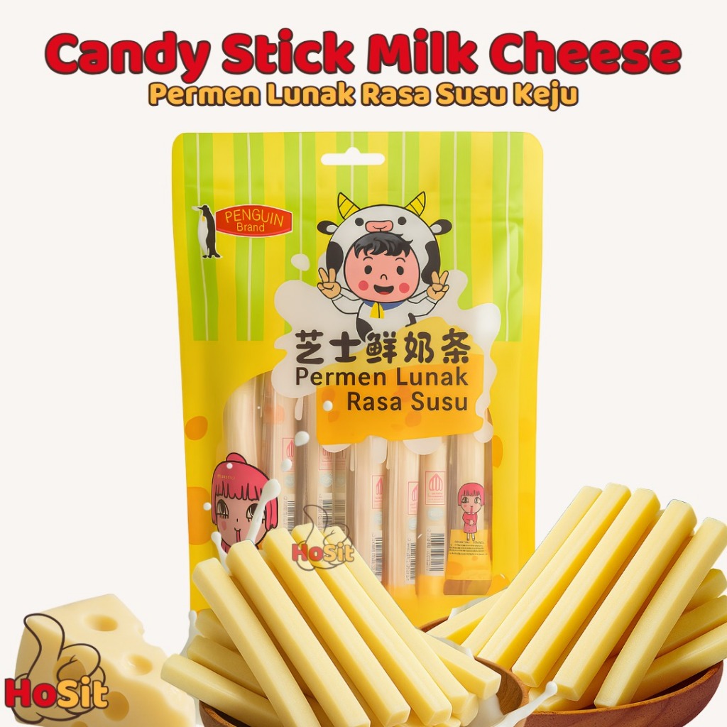 

[HALAL]Permen Lunak Viral Rasa Susu 240gr BPOM Food Makanan Cemilan Candy Snack