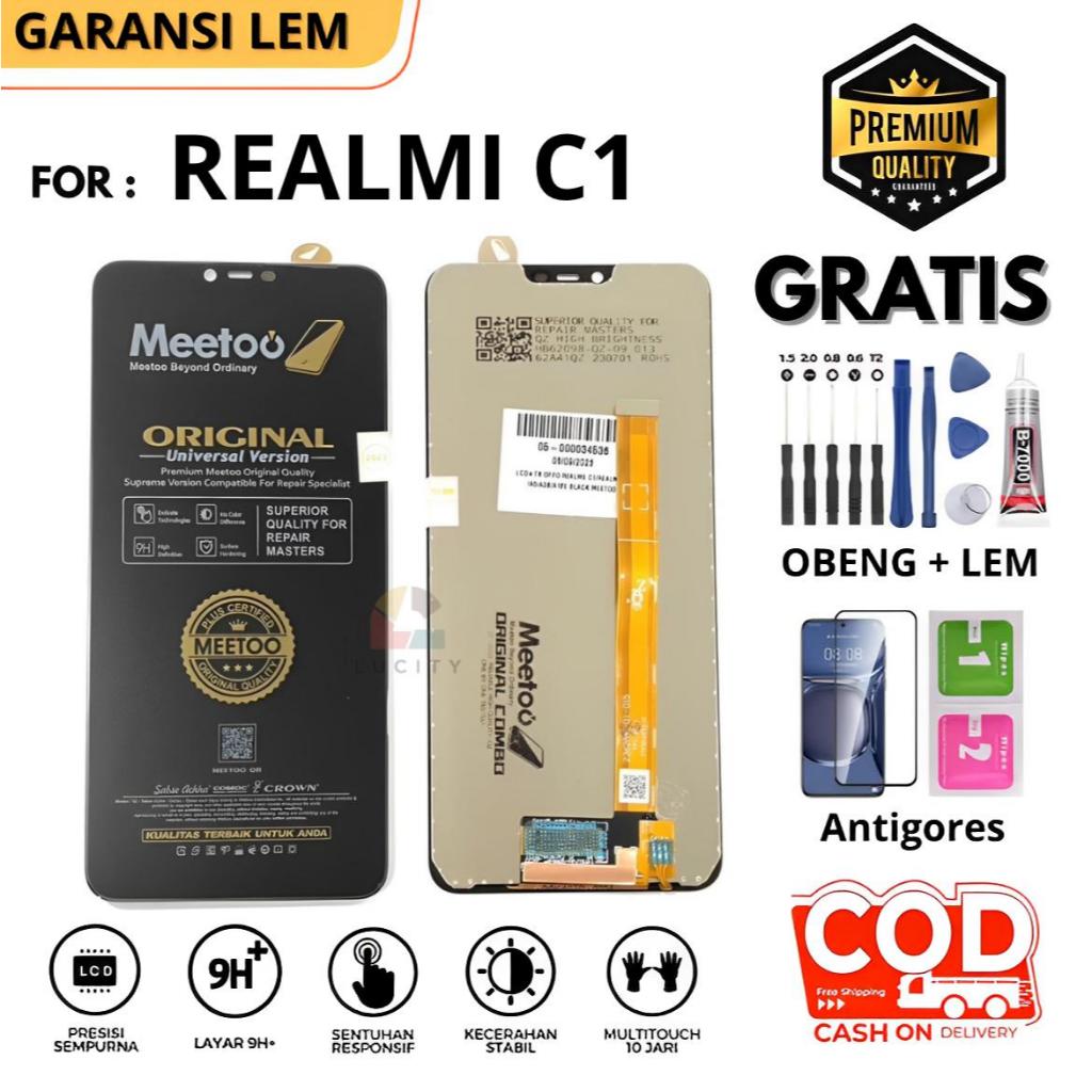 Lcd Touchscreen REALME C2  > Fullset OriginaL Layar HP 100% Bisa COD Bayar ditempat