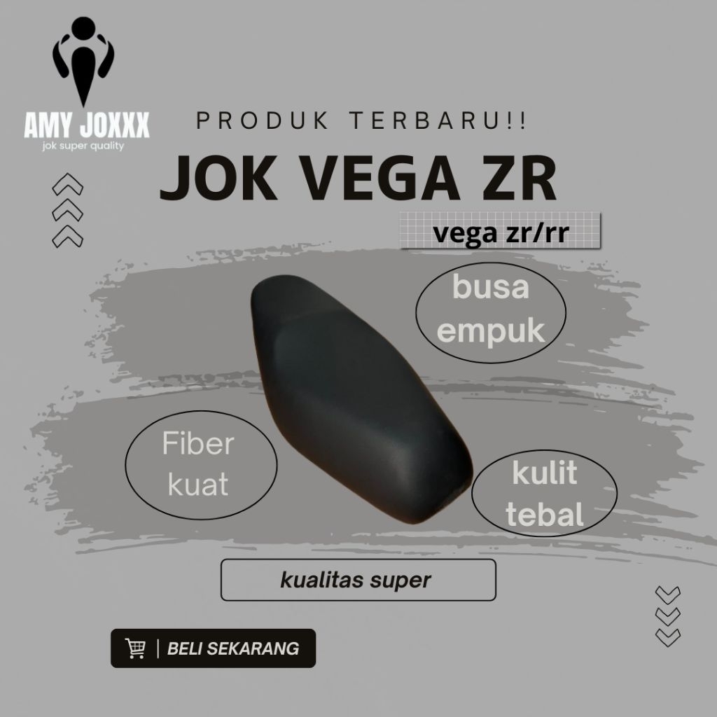 Jok motor vega zr standar,jok yamaha vega zr/rr standar