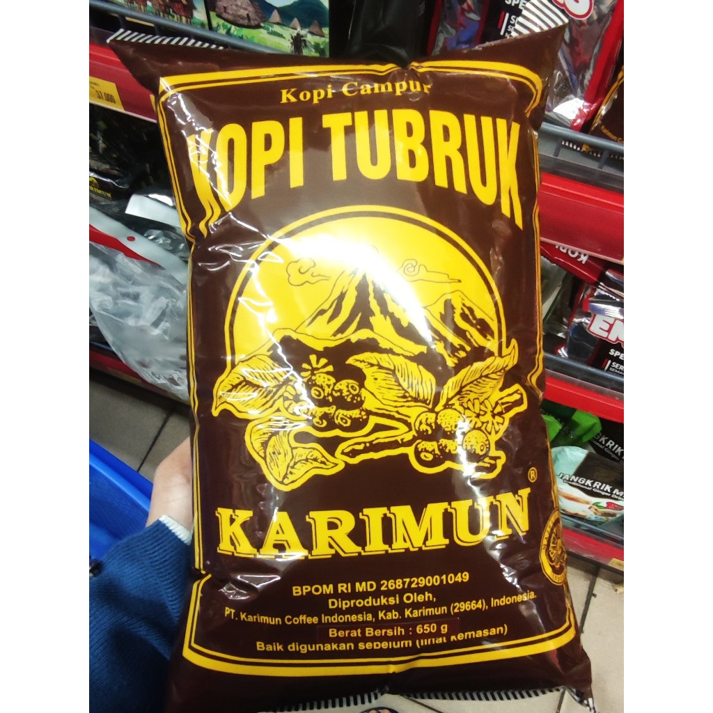 

Kopi Tubruk Karimun / Karimun Kopi Bubuk 320g / 650g