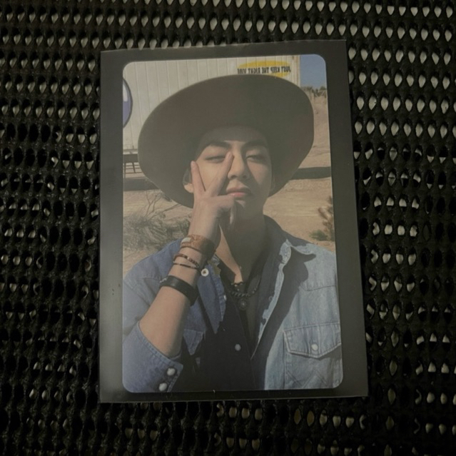 Photocard V Taehyung BTS Lucky Draw