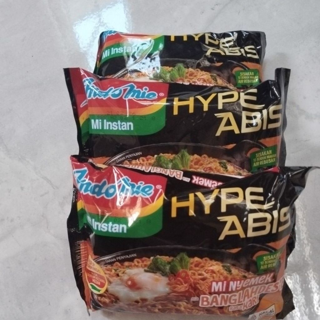 

Mi instan Nyemek ala Bangladesh isi 3 pcs lebih murah