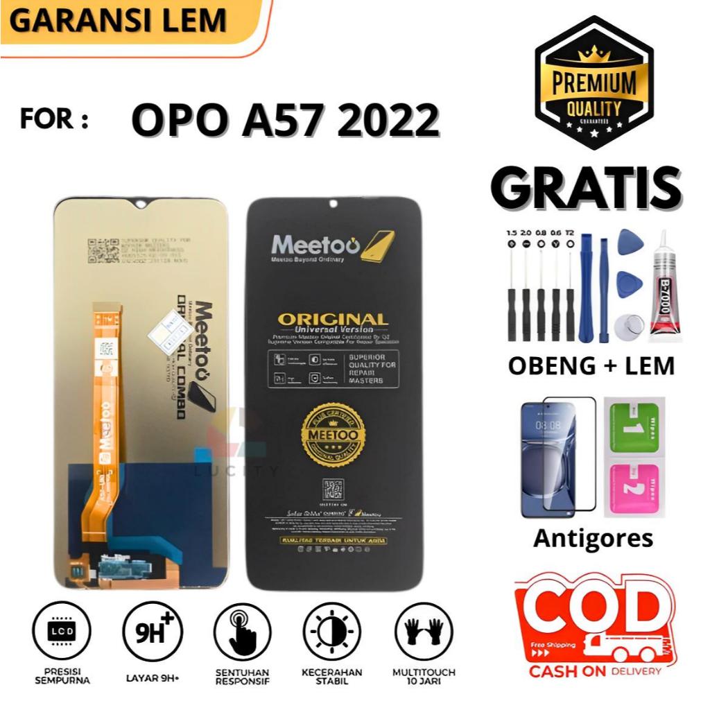 Lcd Touchscreen OPPO A57 2022  > Fullset OriginaL Layar HP 100% Bisa COD Bayar ditempat