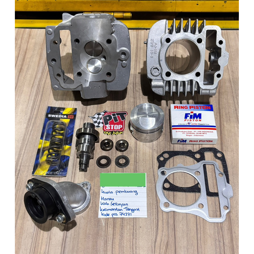 bore up blade 130cc & 150cc absolute revo 130cc & 150cc harian touring