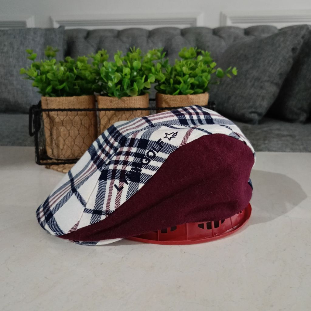 LYNX GOLF Topi flat cap hat  golf Topi copet olahraga Golf  aksesoris olahraga golf