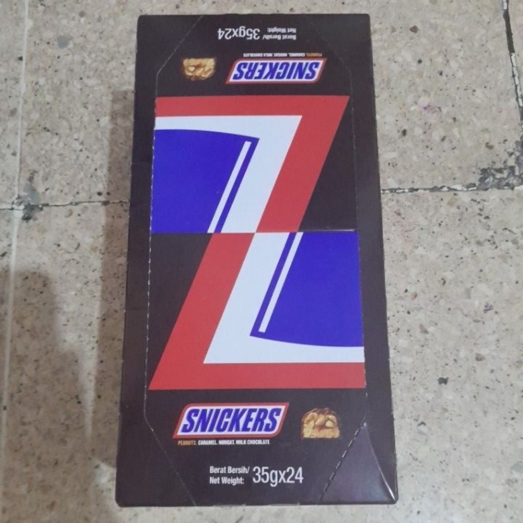 

Snickers Peanut's Caramel Nougat Milk Chocolatr 35 gr