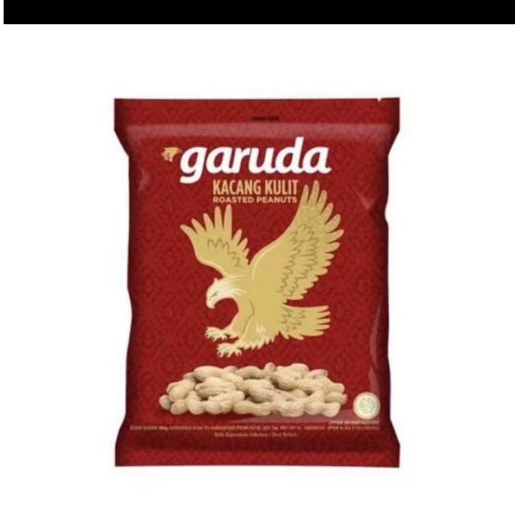 

Kacang Kulit Garing Garuda Jumbo 60gr