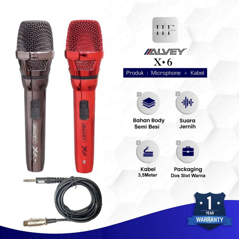 Microphone Kabel KTV 1 Mik Kabel Vocal Karaoke Mik Original / Mic Karaoke