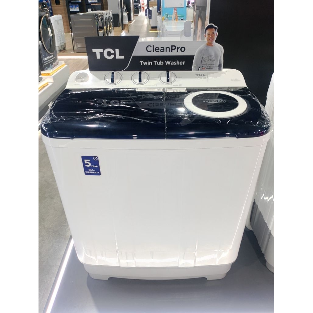Mesin Cuci TCL TWT86-20S 8 kg